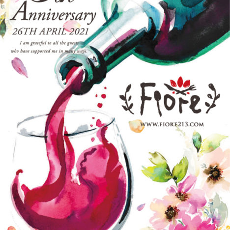Fiore開店6周年記念