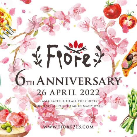 Fiore開店5周年記念